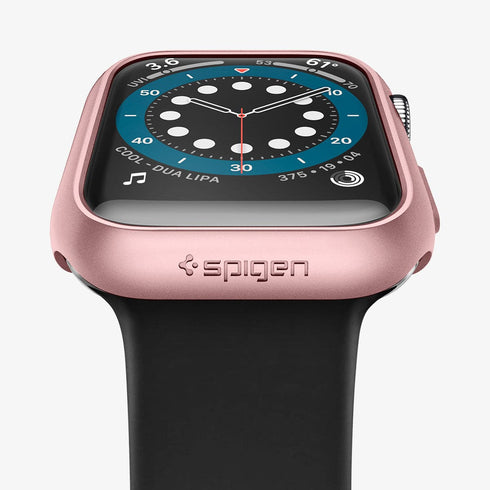 ACS05458 - Apple Watch Ultra (Apple Watch (49mm)) Case Thin Fit in black showing the front